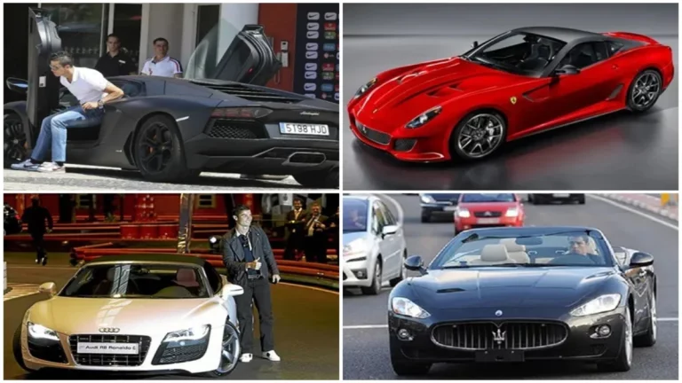 Here’s Cristiano Ronaldo’s Car Collection Including Ferrari & Bugatti