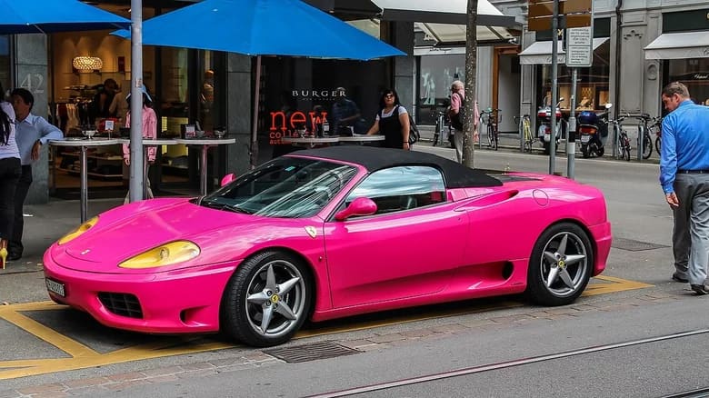 Why You Will Never See A Pink Ferrari?
